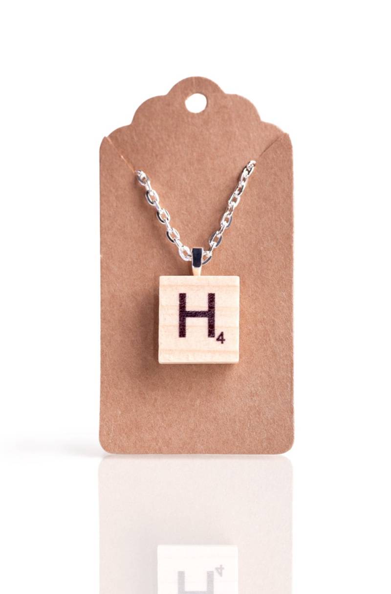 Personalisierte Scrabble Anhänger Monogramm Halskette Mit 45 cm Versilberter Kette/Brautjungfer Geschenk Personalisierte Scrabble Anhänger Monogramm Halskette Mit 45 cm Versilberter Kette/Brautjungfer Geschenk von Joobely