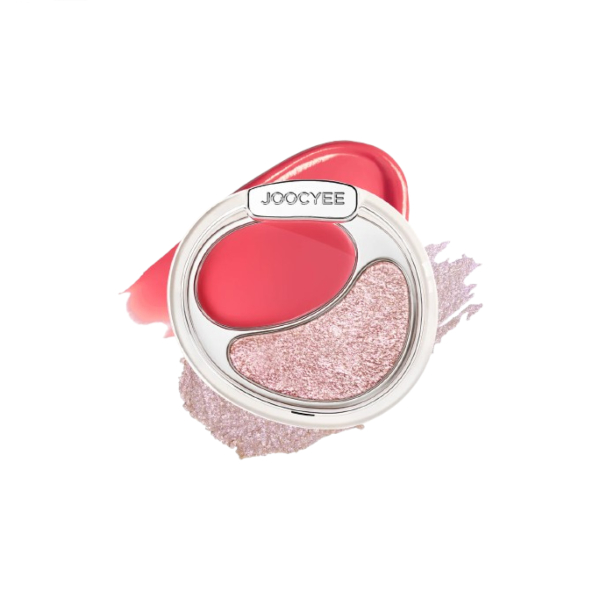 Joocyee - Cream Blush & Highlighting Duo - 7g - D259 Cherry Blossom von Joocyee