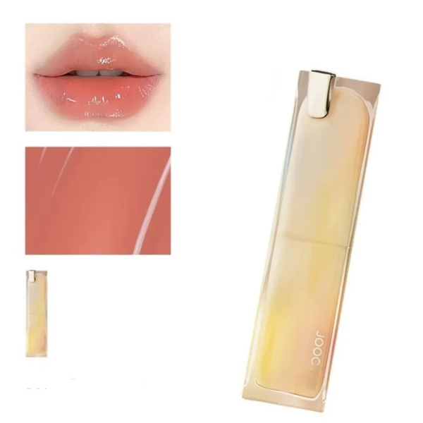 Joocyee - Crystal Jelly Mirror Lipstick - 3.5g - 507 Cinnamon Cold Apricot von Joocyee