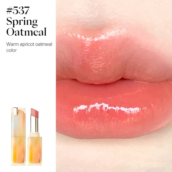 Joocyee - Crystal Jelly Mirror Lipstick - 3.5g - 537 Spring Oatmeal von Joocyee