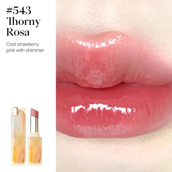 Joocyee - Crystal Jelly Mirror Lipstick - 3.5g - 543 Thorny Rosa Joocyee - Crystal Jelly Mirror Lipstick - 3.5g - 543 Thorny Rosa von Joocyee