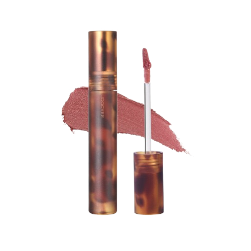 Joocyee - Fluffy Matte Lip Gloss - 3.3g - V01 Pink Brown White Peach von Joocyee