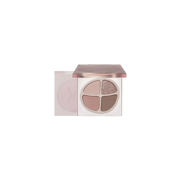 Joocyee - Four-color Eyeshadow Palette - 4.3g - F12 Peachy Nude von Joocyee