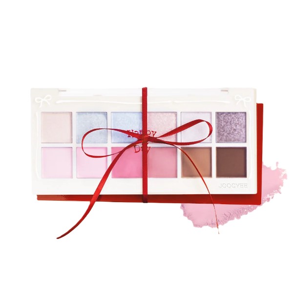 Joocyee - Happy Me Day 12 Shades Eyeshadow Palette - 14g - 06 Wish Pink von Joocyee