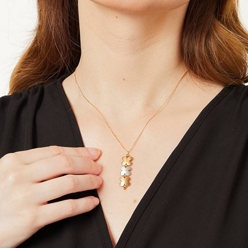 Gänseblümchen Halskette, Weiß Und Gelb Gold Blumen Anhänger Zierliche Schmuck Für Sie von JoolsByJennyBrownCo