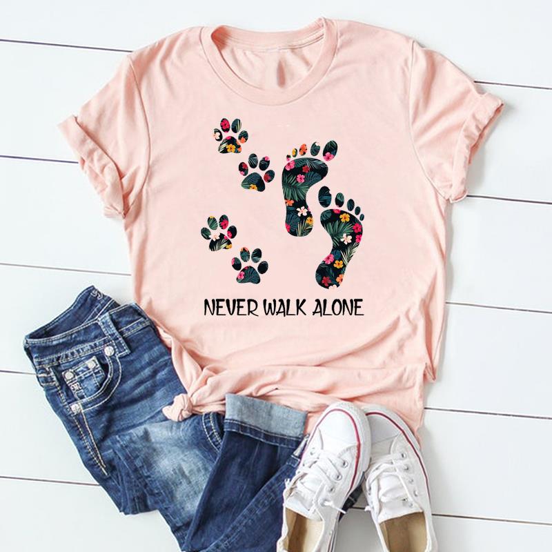 (Asiatische Größe) T-shirt Dame Cartoon T T Top Frauen Drucken Mode Kleidung Weibliche Kleidung Kurzarm katze tier haustier Grafik T-shirt XXXXL von Joom DACH