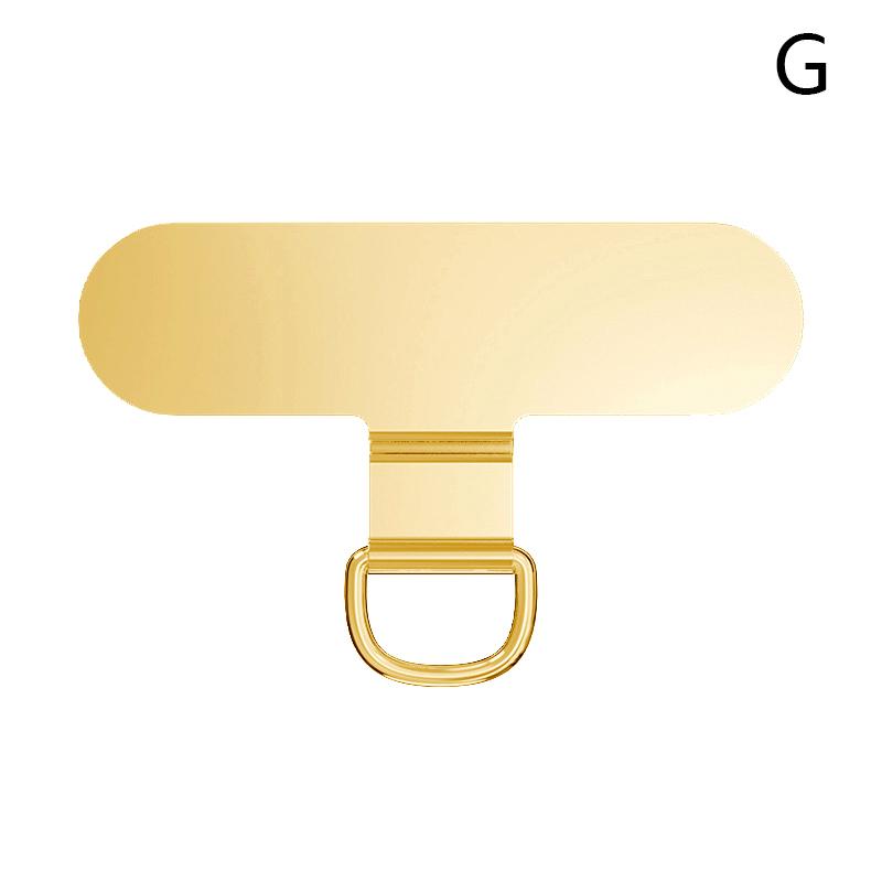 0,3 mm robuste Metall-Handy-Haltelasche, 360-Grad-Drehung, Telefon-Aufhängegurt, Dichtung, Ersatz-Telefon-Lanyard-Patch-Clip von Joom DACH