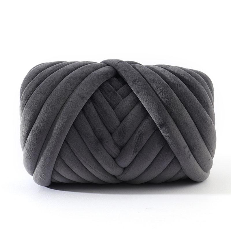 0,5/1 kg Sperriges Garn, DIY, superweicher Samt, DIY-Decke, dickes Garn, Wurfkissen, Haustierbett, Handstricken 500g von Joom DACH
