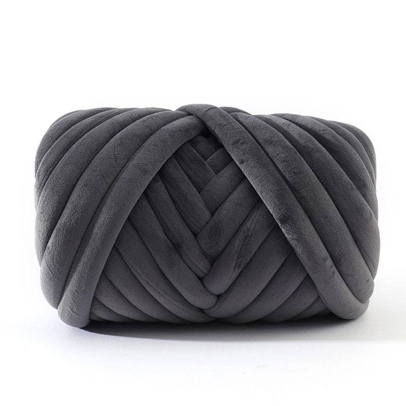 0,5/1 kg Sperriges Garn, DIY, superweicher Samt, DIY-Decke, dickes Garn, Wurfkissen, Haustierbett, Handstricken 500g von Joom DACH