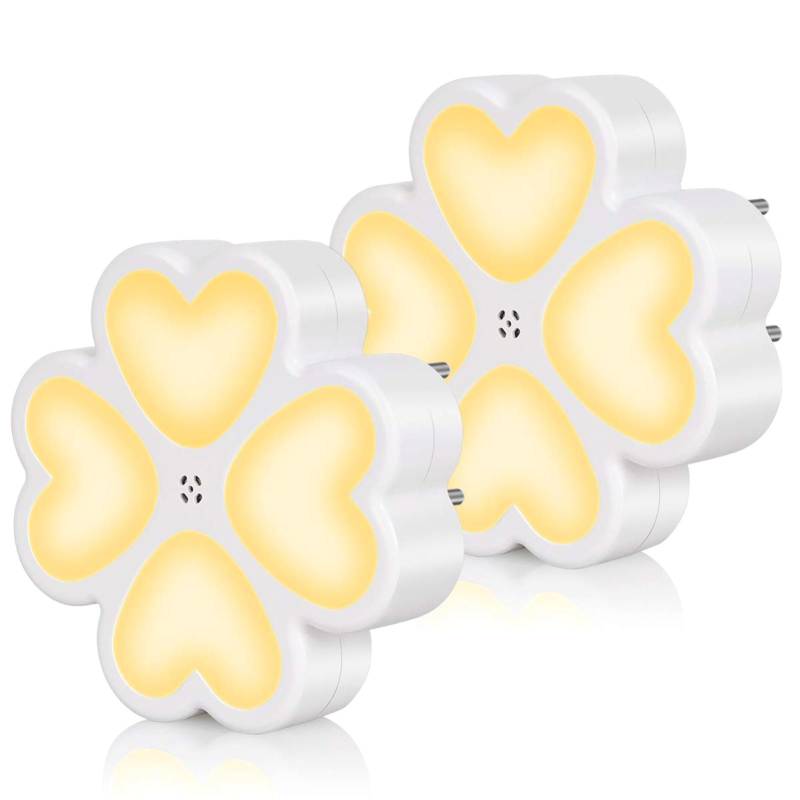 0,5 W 4 LEDs Sensitive Light Control Nachtlicht Steckdose neben Lampe für Babyzimmer Kinderzimmer US Plug von Joom DACH