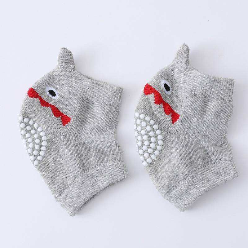 0-3 Jahre Baby Knieschoner Kinder Sicherheit Krabbeln Ellenbogenkissen Säugling Kleinkinder Baby Beinwärmer Kniestütze Schutz Baby Kniescheibe grau von Joom DACH