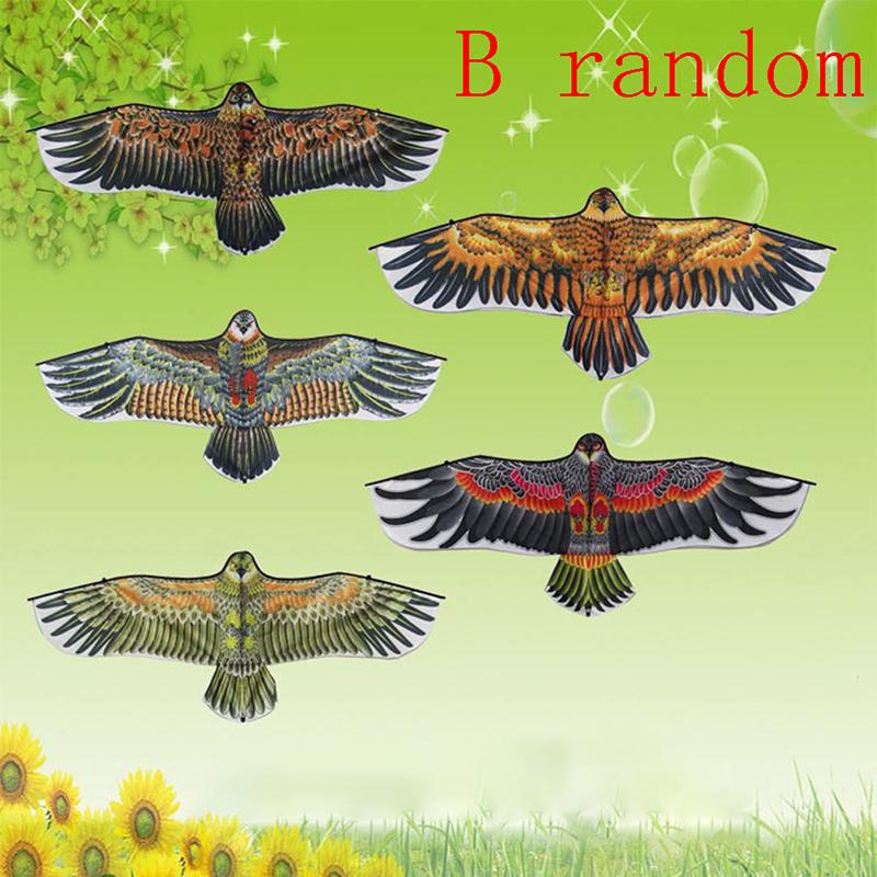 1,1 M Flache Adler Drachen Mit 30 Meter Kite Linie Kinder Fliegen Vogel Drachen Windsack Outdoor Spielzeug Garten Tuch Spielzeug für Kinder Geschenk A1 von Joom DACH