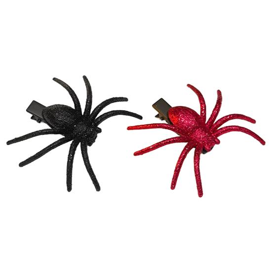 1/2 Stück Halloween Spinnen Haarspange Dekorative Haarnadeln Frauen Haarnadel Kopfschmuck Cosplay rot/schwarz von Joom DACH