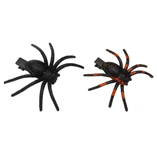 1/2 Stück Halloween Spinnen Haarspange Dekorative Haarnadeln Frauen Haarnadel Kopfschmuck Cosplay gold/schwarz von Joom DACH