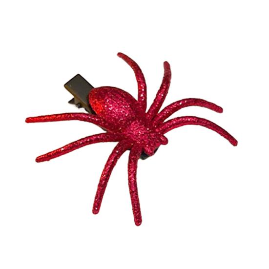 1/2 Stück Halloween Spinnen Haarspange Dekorative Haarnadeln Frauen Haarnadel Kopfschmuck Cosplay rot von Joom DACH