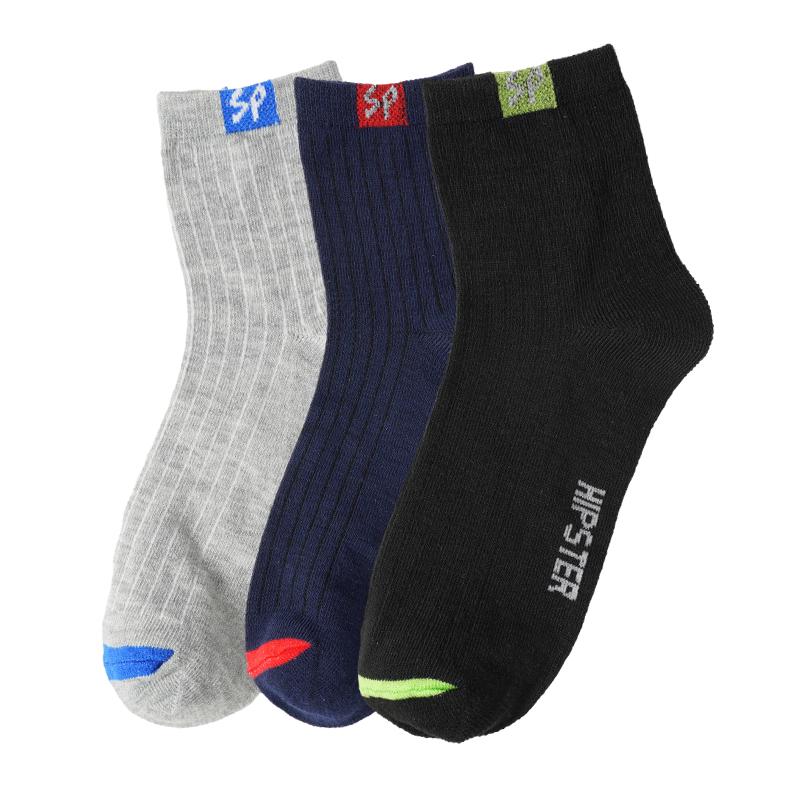 1/3 Paar Hochwertige Herren-Sportsocken bis zur Wade, saisonal vielseitig einsetzbar, modische Business-Socken für Männer, Größe 38-46 EUR 38-43 von Joom DACH
