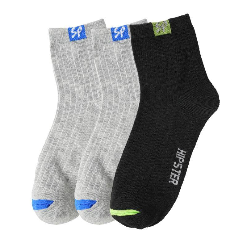1/3 Paar Hochwertige Herren-Sportsocken bis zur Wade, saisonal vielseitig einsetzbar, modische Business-Socken für Männer, Größe 38-46 EUR 38-43 von Joom DACH