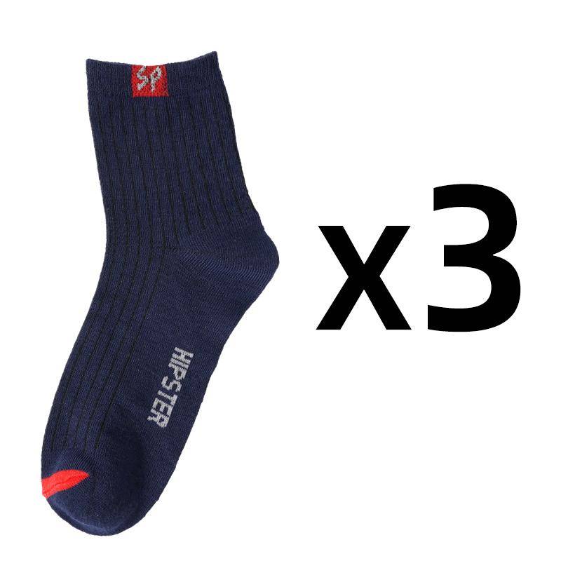 1/3 Paar Hochwertige Herren-Sportsocken bis zur Wade, saisonal vielseitig einsetzbar, modische Business-Socken für Männer, Größe 38-46 EUR 38-43 von Joom DACH