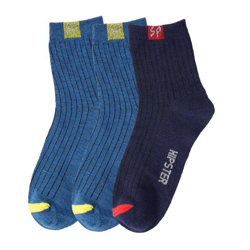 1/3 Paar Hochwertige Herren-Sportsocken bis zur Wade, saisonal vielseitig einsetzbar, modische Business-Socken für Männer, Größe 38-46 EUR 38-43 von Joom DACH