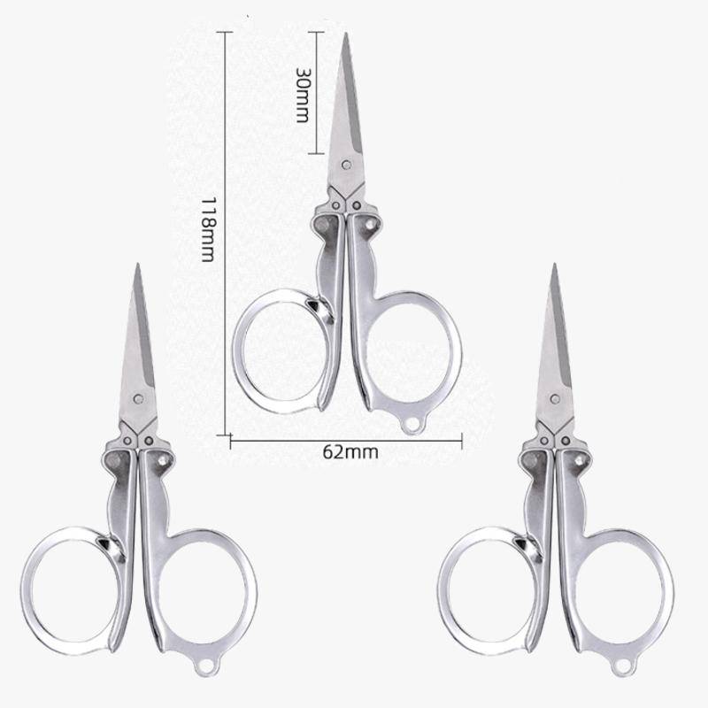 1/3 stücke Edelstahl Klapp Kleine Schere Reise Schere Nähen Schere Tragbare Schere Papier Schere Haushalts Liefert 3pcs-L von Joom DACH