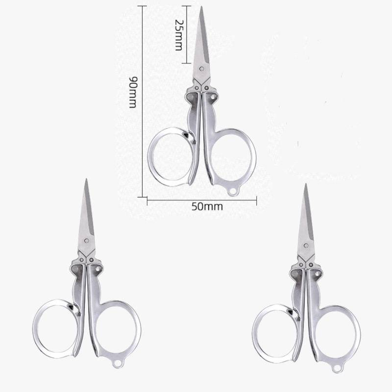 1/3 stücke Edelstahl Klapp Kleine Schere Reise Schere Nähen Schere Tragbare Schere Papier Schere Haushalts Liefert 3pcs-S von Joom DACH