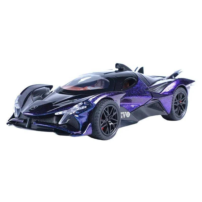 1/32 Apollo Projekt EVO Legierung Guss Spielzeug Auto Modell Sound und Licht Kinder Spielzeug Sammlerstücke Geburtstagsgeschenk violett von Joom DACH