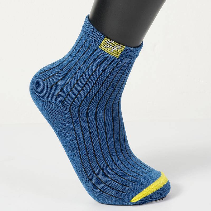 1/5/10 Paar Plus Hochwertige Herren-Sportsocken Freizeitsocken Home-Socken Atmungsaktive und bequeme Baumwollsocken 36-43 blau von Joom DACH