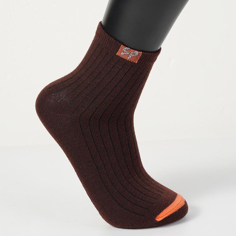 1/5/10 Paar Plus Hochwertige Herren-Sportsocken Freizeitsocken Home-Socken Atmungsaktive und bequeme Baumwollsocken 36-43 kaffeebraun von Joom DACH