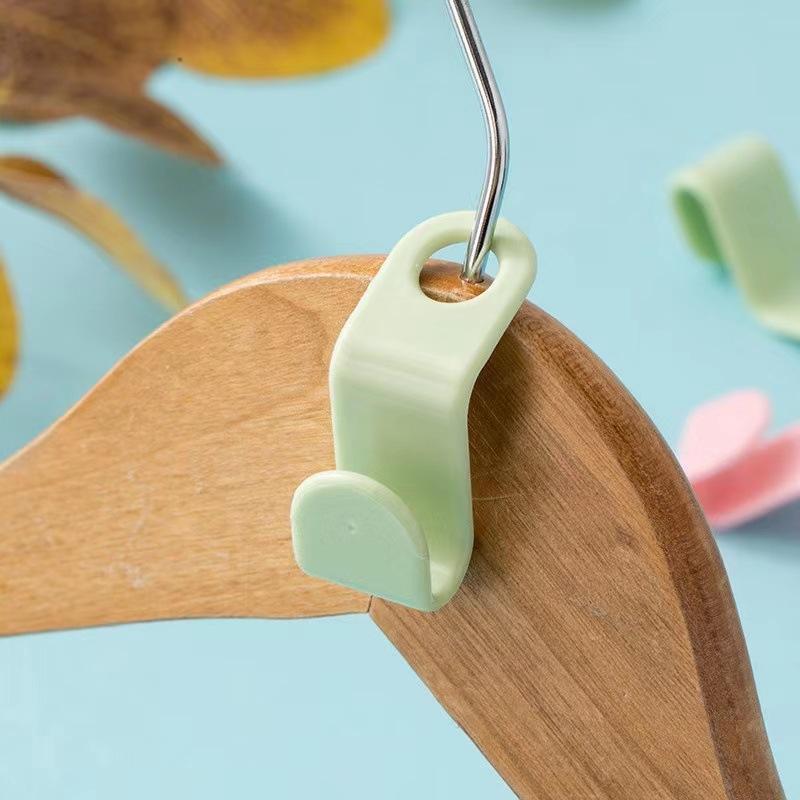 1/5/10 Stück Kleiderbügelhaken, platzsparend, Schrankanschlusshaken, kaskadierender Kleiderbügel, Kunststoff-Verlängerungsclips, Kleiderschrank-/Mantel-Organizer 10PCS grün von Joom DACH