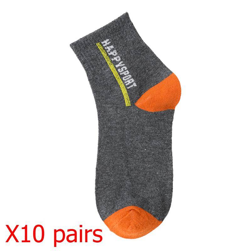 1/5 Paar Herren Mid-Tube Socken Vier Jahreszeiten Sportsocken Mann Schweißabsorbierend Atmungsaktiv Trendige Socken Herren Lässige Sportsocken 10 pairs dunkelgraue von Joom DACH