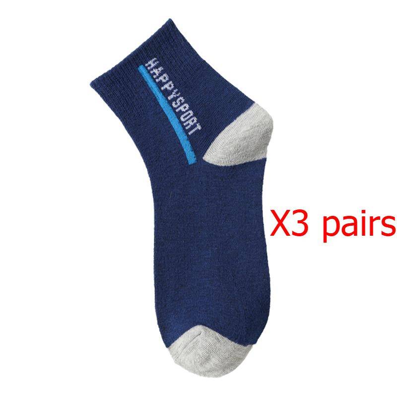 1/5 Paar Herren Mid-Tube Socken Vier Jahreszeiten Sportsocken Mann Schweißabsorbierend Atmungsaktiv Trendige Socken Herren Lässige Sportsocken 3 pairs blau von Joom DACH
