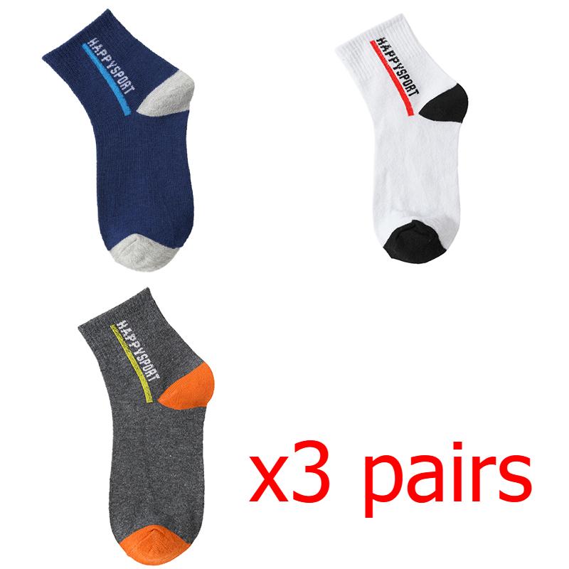1/5 Paar Herren Mid-Tube Socken Vier Jahreszeiten Sportsocken Mann Schweißabsorbierend Atmungsaktiv Trendige Socken Herren Lässige Sportsocken 3 pairs von Joom DACH