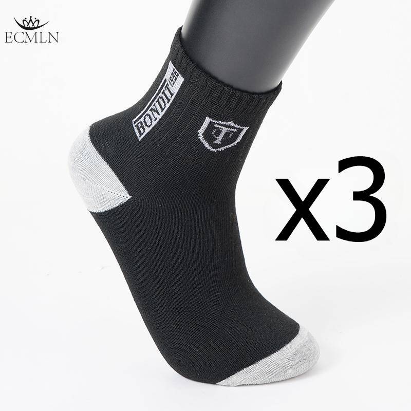 1/5 Paar Herren Sportsocken Herren Casual Daily Mid-Tube Socken Schweißableitende Bequeme Mid-Tube Sportsocken 3 pairs von Joom DACH