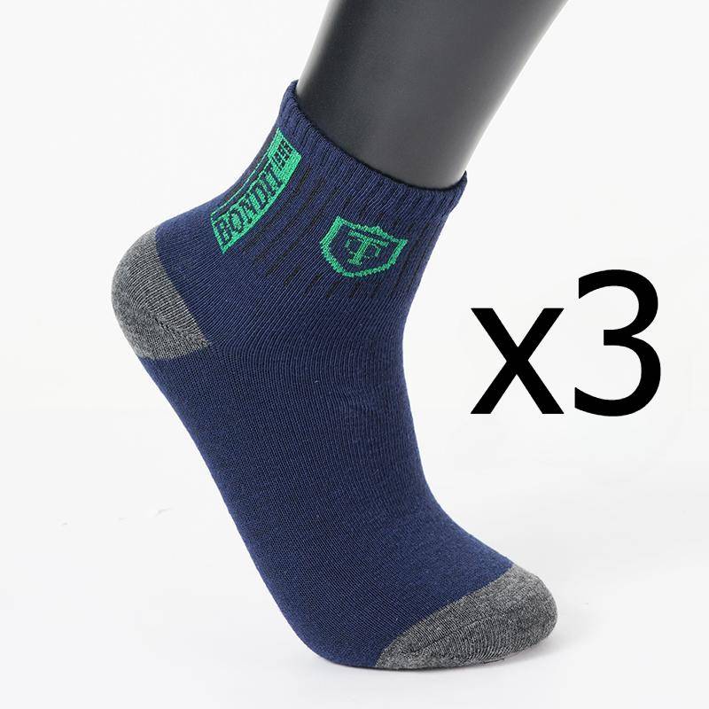 1/5 Paar Herren Sportsocken Herren Casual Daily Mid-Tube Socken Schweißableitende Bequeme Mid-Tube Sportsocken 3 pairs von Joom DACH