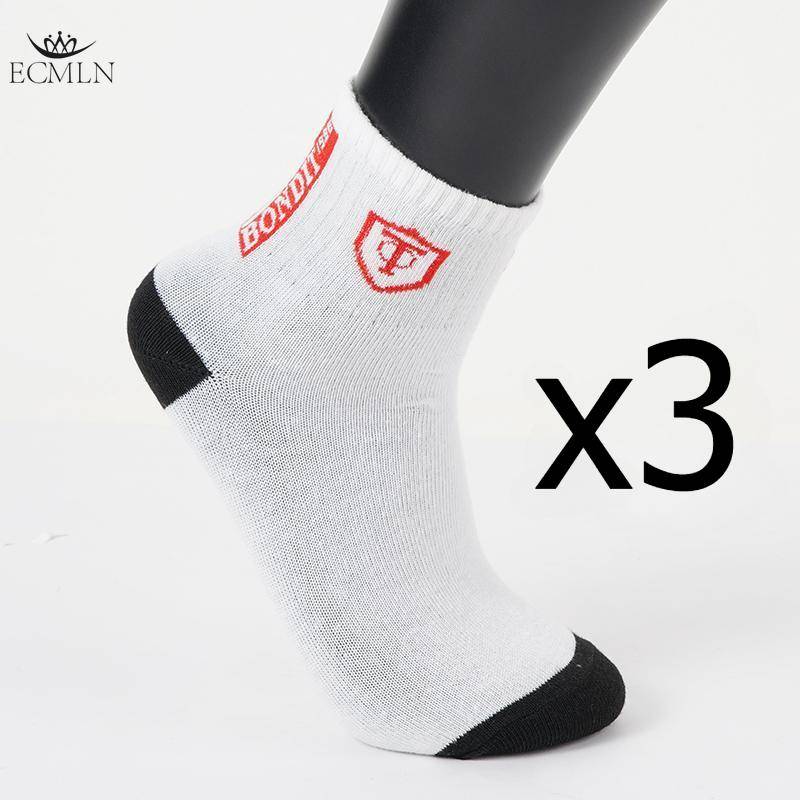 1/5 Paar Herren Sportsocken Herren Casual Daily Mid-Tube Socken Schweißableitende Bequeme Mid-Tube Sportsocken 3 pairs von Joom DACH
