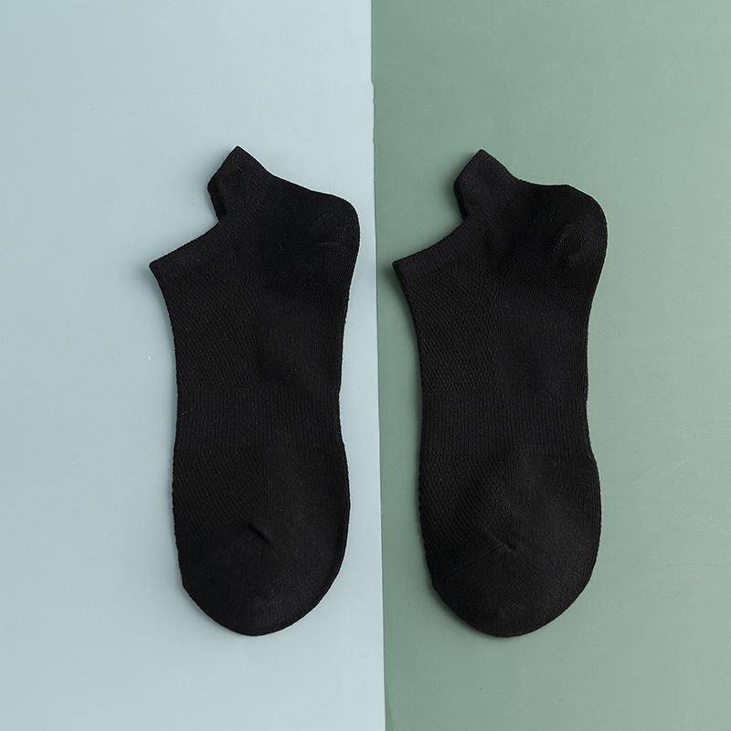 1/5 Pairs männer Mesh Non-Slip Baumwolle Socken Einfarbig Casual Sport Kurze Socke Männlich Atmungs Frühjahr Sommer herbst Ankle Socken One Size von Joom DACH