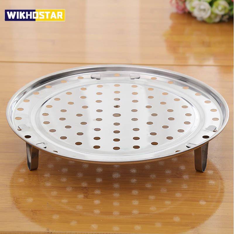 1 PC Multifunktions Dampfer Regal Kochgeschirr Edelstahl Dampfer Rack Langlebig Topf Dampfenden Tablett Stehen Küche Zubehör 20cm von Joom DACH