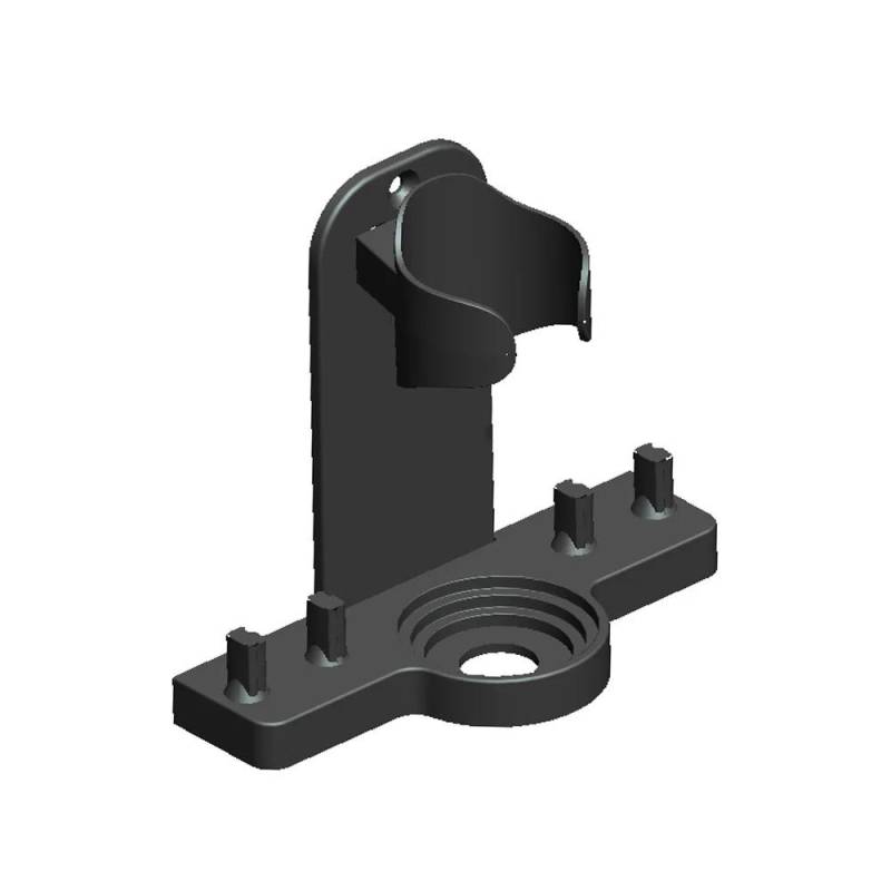 1 PC Selbstklebender elektrischer Zahnbürstenhalter zur Wandmontage, Zahnbürstenköpfe, Rack-Organizer für Oral B für die Aufbewahrung in Bad und Küche schwarz von Joom DACH