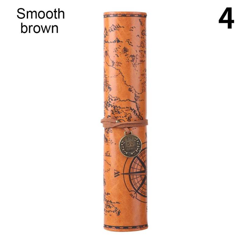 1 PCS Retro Schatz Karte Rolle Bleistift Fall PU Leder Große Kapazität Stift Tasche Make-Up Pinsel Tasche Pencilcase Schule Schreibwaren liefert 4 1 PCS Retro Schatz Karte Rolle Bleistift Fall PU Leder Große Kapazität Stift Tasche Make-Up Pinsel Tasche Pencilcase Schule Schreibwaren liefert 4 von Joom DACH