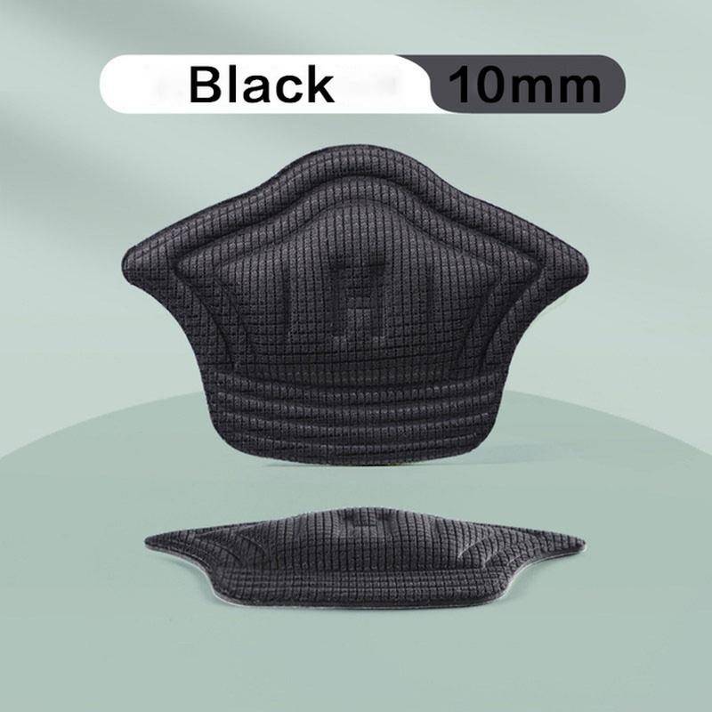 1 Paar Einlegesohlen, Patch-Fersenpolster für Sportschuhe, verstellbare Größe, Anti-Verschleiß-Fußpolster, Kisseneinsatz, Einlegesohle, Fersenschutz, Rückenaufkleber L schwarz 1 Paar Einlegesohlen, Patch-Fersenpolster für Sportschuhe, verstellbare Größe, Anti-Verschleiß-Fußpolster, Kisseneinsatz, Einlegesohle, Fersenschutz, Rückenaufkleber L schwarz von Joom DACH