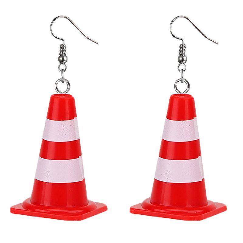 1 Paar Einzigartige Neuheit Kreative Verkehrskegel Ohrringe Für Frauen Mädchen Personalisierte Ohrringe Schmuckzubehör Geschenke rot 1 Paar Einzigartige Neuheit Kreative Verkehrskegel Ohrringe Für Frauen Mädchen Personalisierte Ohrringe Schmuckzubehör Geschenke rot von Joom DACH