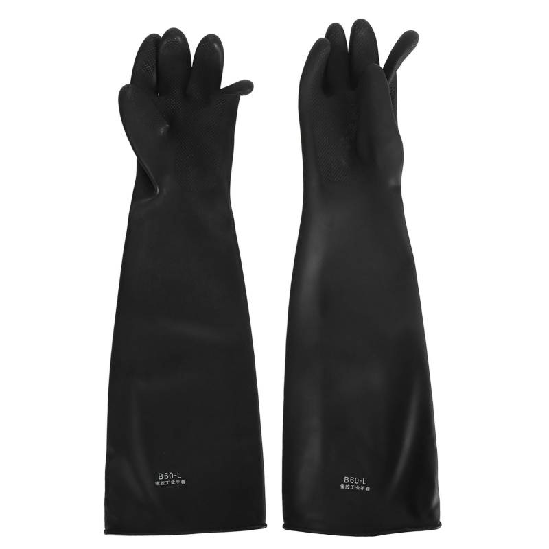 1 Paar Gummihandschuhe Wiederverwendbare Schwerlast-Arbeitshandschuhe Abriebfeste Latexhandschuhe für von Joom DACH