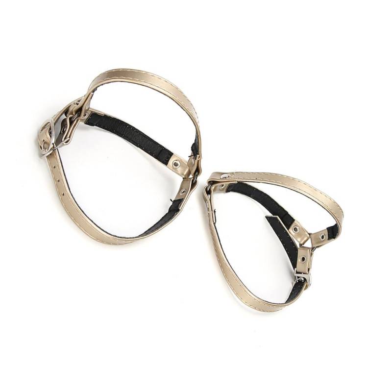 1 Paar High Heels Bündel Schnürsenkel Anti Lockerer Schnürsenkel Damen Schuhzubehör(Gold ) gold von Joom DACH