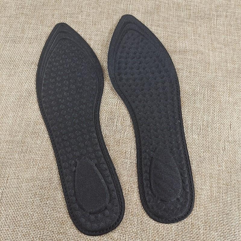 1 Paar Memory-Foam-Einlegesohlen Damen Atmungsaktiv Rutschfest Spitzzehen-Einlegesohle für Füße Damen High Heel Schuhzubehör Fußpflegepolster 35-40 von Joom DACH