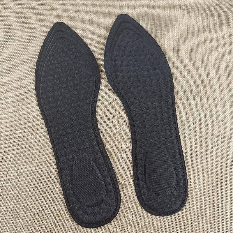 1 Paar Memory-Foam-Einlegesohlen Damen Atmungsaktiv Rutschfest Spitzzehen-Einlegesohle für Füße Damen High Heel Schuhzubehör Fußpflegepolster 35-40 von Joom DACH