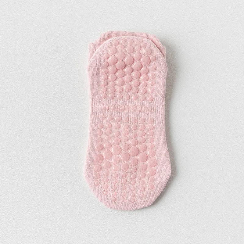 1 Paar Mesh Atmungsaktive Yoga Socken Damen Baumwolle Niedrig Geschnitten Kurz Gym Fitness Tanz Sportsocken Professionelle Rutschfeste Boden Pilates Socken von Joom DACH