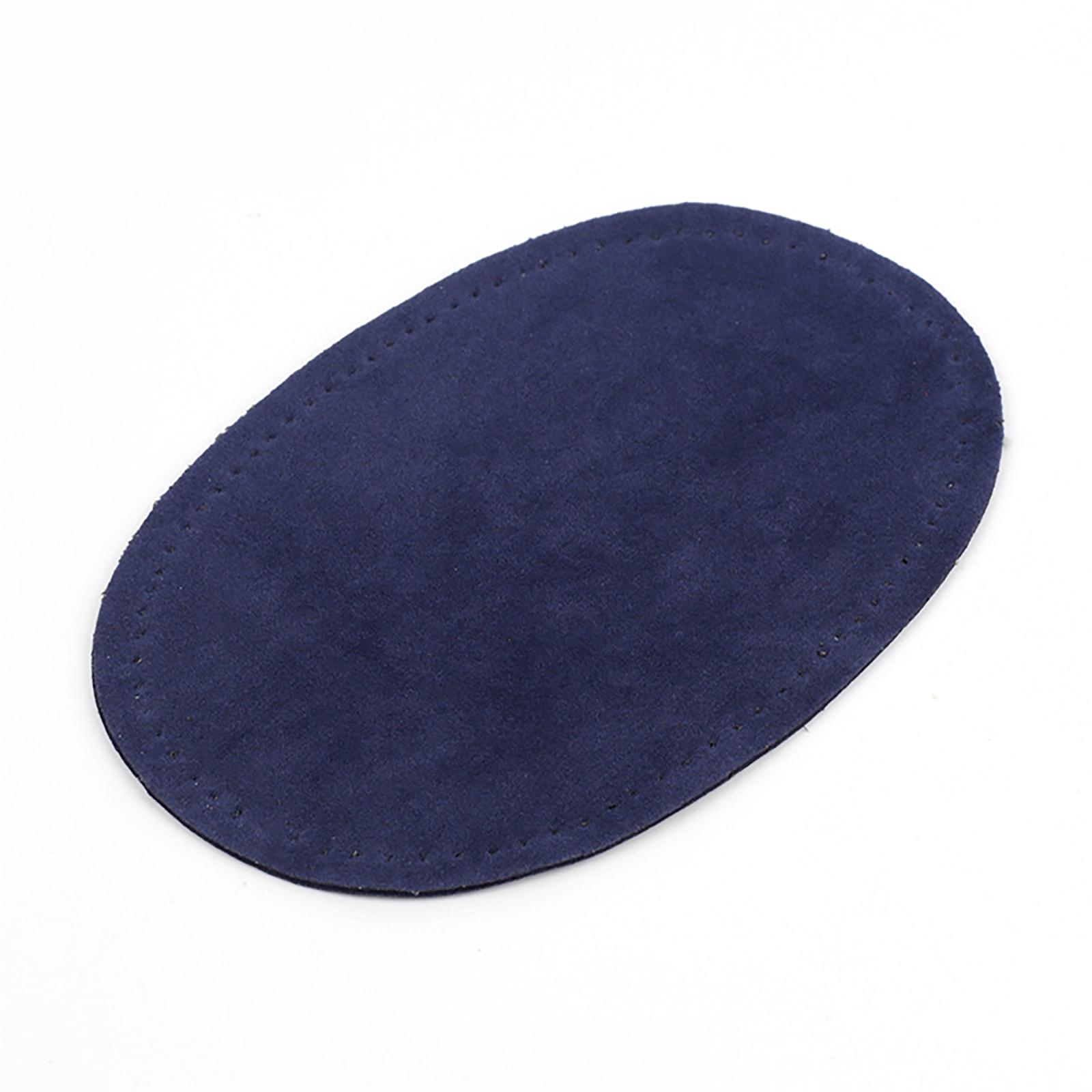 1 Paar PU-Lederflicken Ellbogen Knie Flicken Stoffflicken Aufnähen Reparaturflicken Bastelbedarf für Jacken Hosen blau von Joom DACH