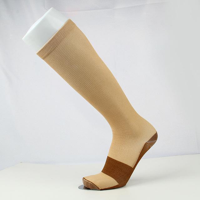 1 Paar Unisex Kompression Lange Socken Damen Herren Druckvenen Beinlinderung Schmerzen Kniehohe Strümpfe XXL 1 Paar Unisex Kompression Lange Socken Damen Herren Druckvenen Beinlinderung Schmerzen Kniehohe Strümpfe XXL von Joom DACH