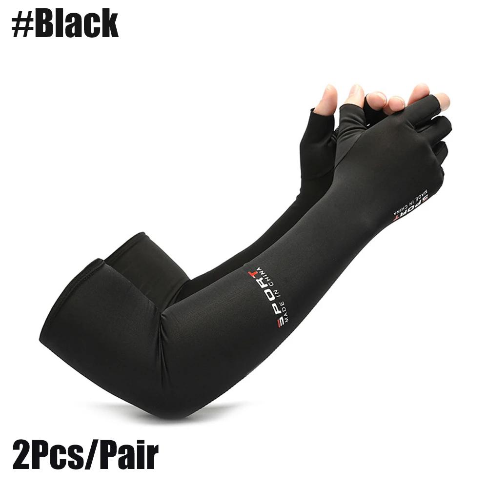 1 Paar lange Kompressionshandschuhe aus Kupfer gegen Arthritis – mit Kupfer angereicherte Handschuhe mit extra langer Passform für Damen und Herren – zum Tippen am Computer, RSI schwarz von Joom DACH