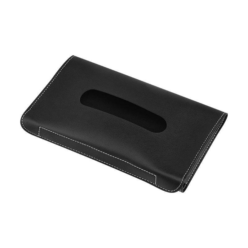 1 Pcs Auto Tissue Box Handtuch Sets Auto Sonnenblende Tissue Box Halter Auto Innen Lagerung Dekoration schwarz von Joom DACH